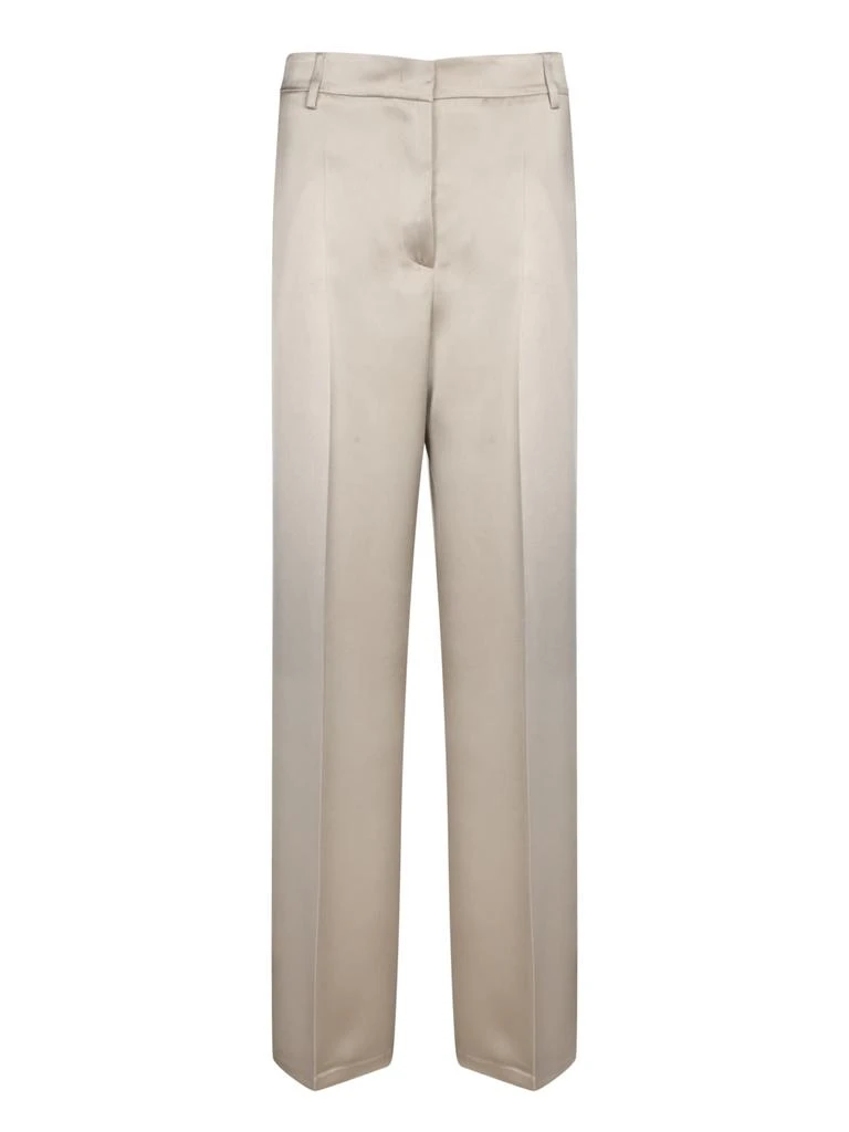 Blanca Vita Mastic Satin Palazzo Pants 1