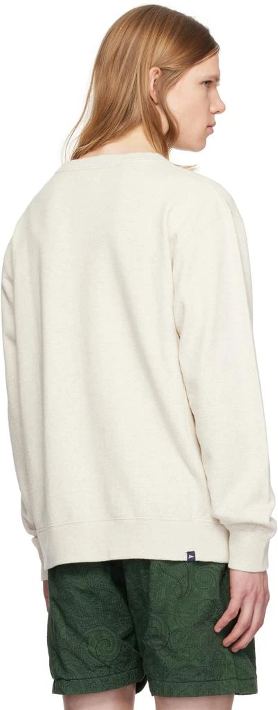 Pilgrim Surf + Supply Off-White Team Crew Sweatshirt 3