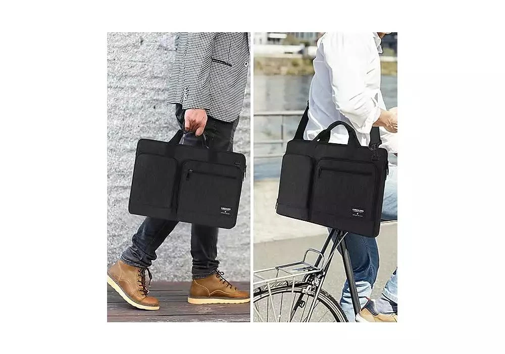 Acer 17 In Laptop Shoulder Bag Shockproof Computer Messenger Bag with Strap Laptop Briefcase Bag for Travel Work College 6