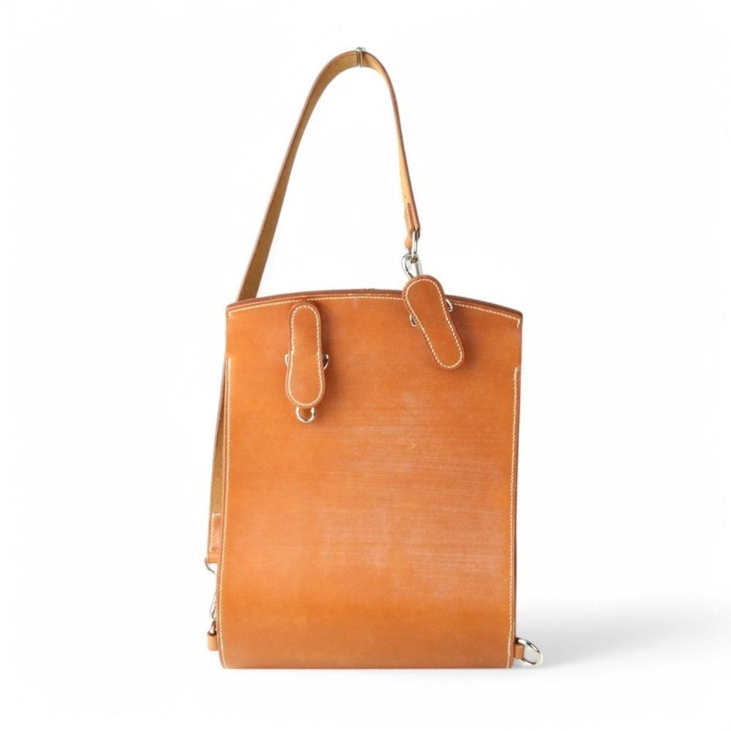 Hermes Leather Shoulder Bag (Pre-Owned)