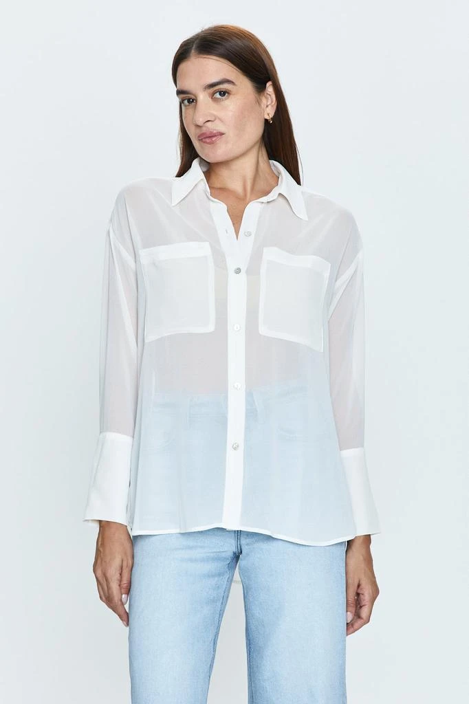 Pistola Denim Willa Shirt - Ivory 5