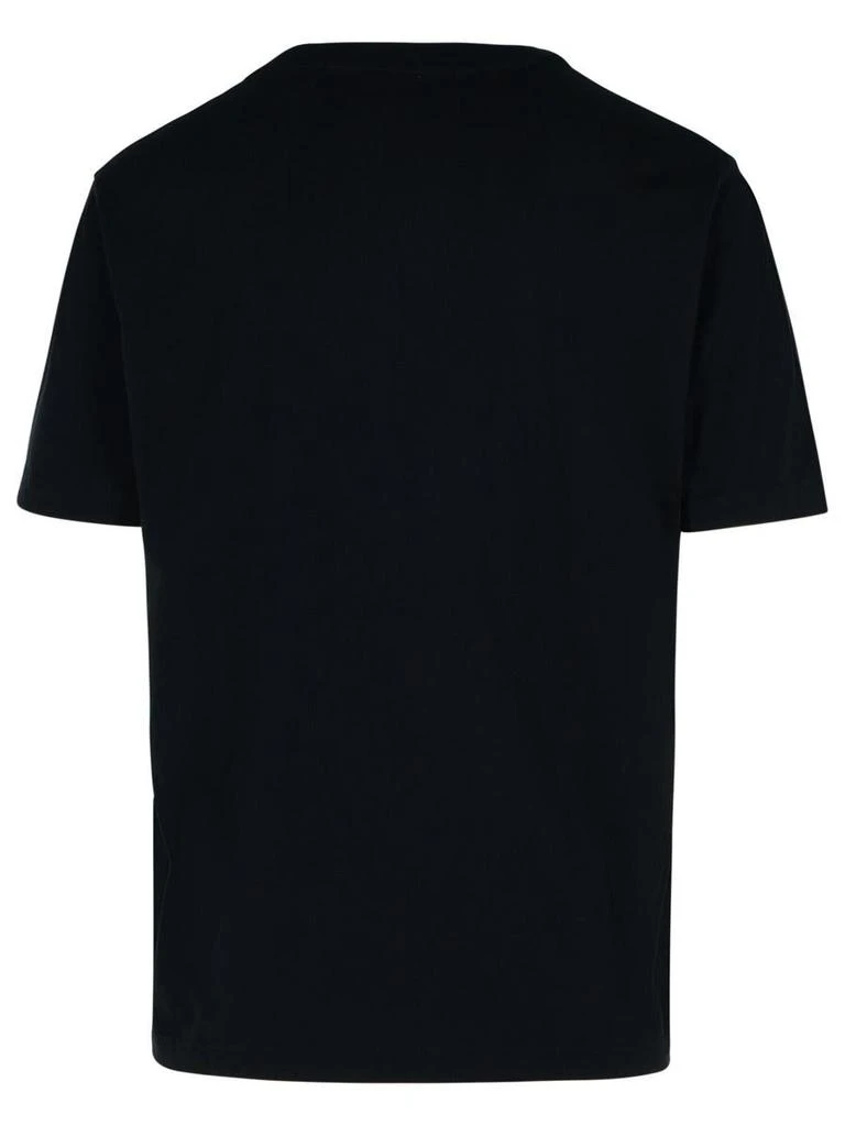 Maison Kitsuné Maison Kitsuné 'Speedy Fox' Black Cotton T-Shirt 3