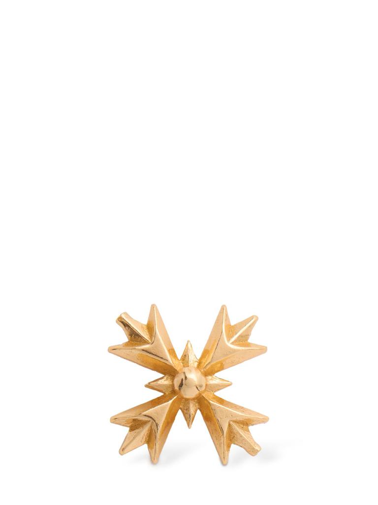 EMANUELE BICOCCHI Gold Eb Crest Mono Earring