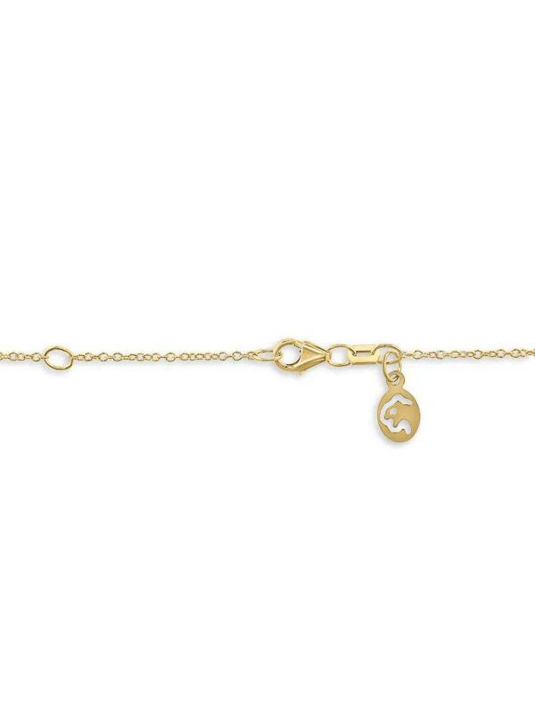 Saks Fifth Avenue 14K Yellow Gold & 0.04 TCW Diamond Star Pendant Necklace 3