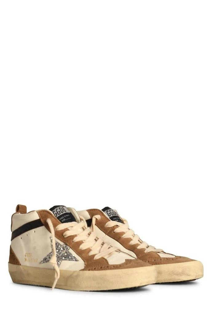 Golden Goose Golden Goose Deluxe Brand Mid Star Glittered Sneakers 3