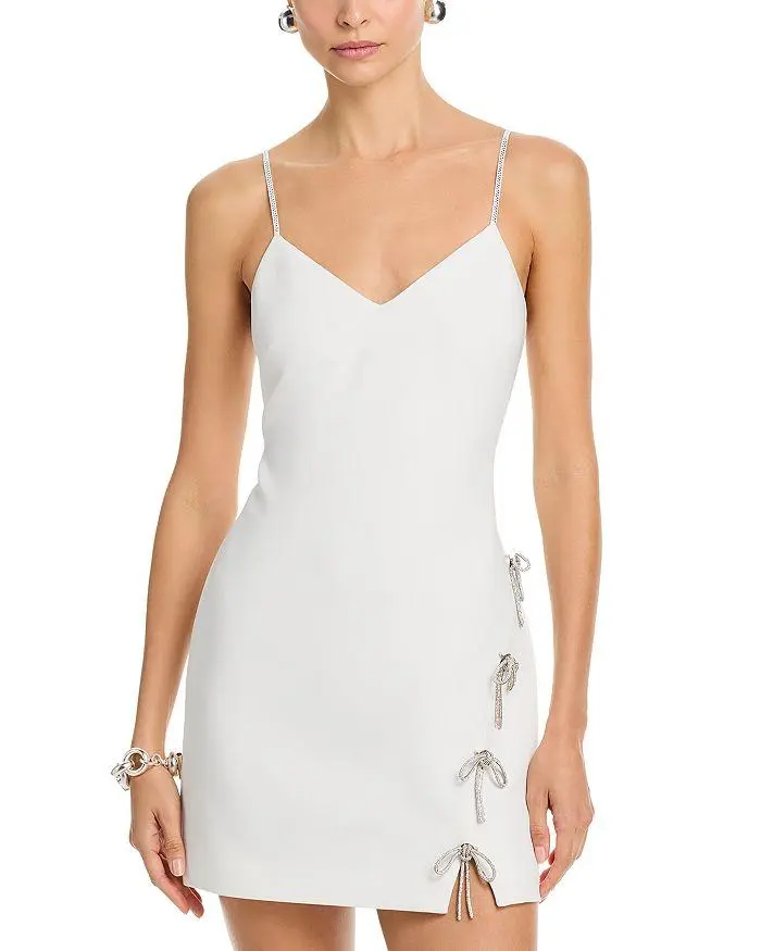 Cinq à Sept Corded Rhinestone Dress