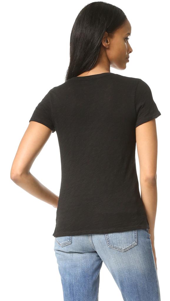 ATM Anthony Thomas Melillo Schoolboy V Neck Tee