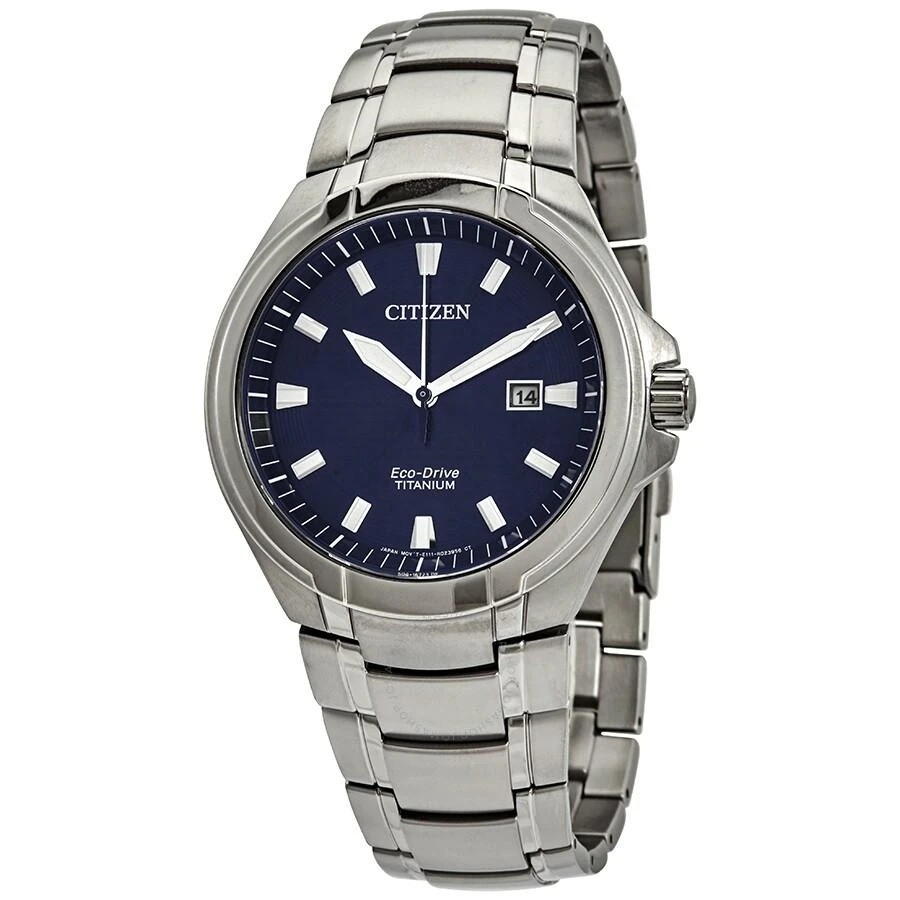 Citizen Paradigm Super Titanium Eco-Drive Blue Dial Men's Watch BM7431-51L 1