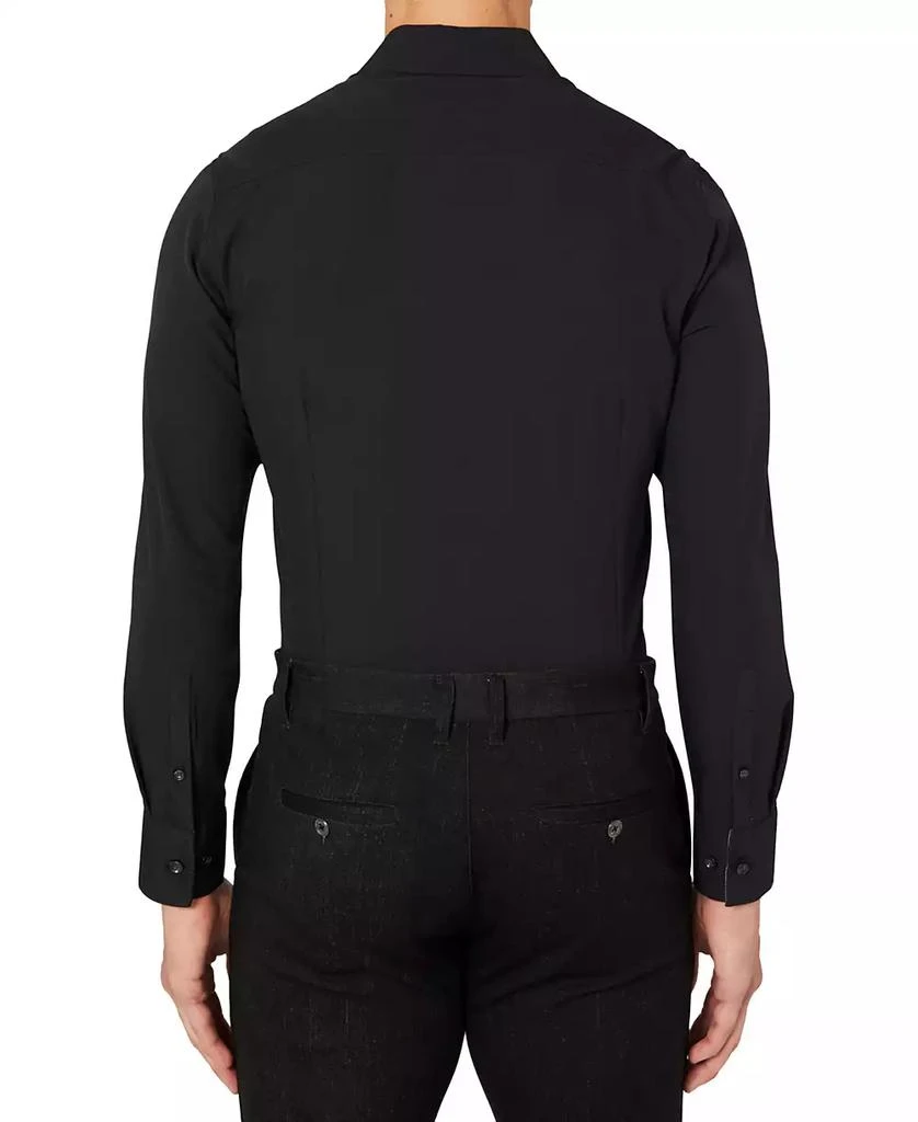 ConStruct Men's Slim-Fit Solid Performance Stretch Cooling Comfort Dress Shirt 2