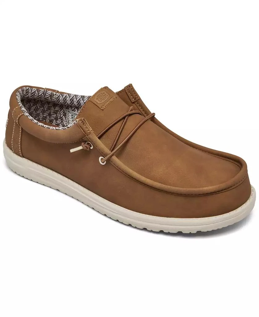 Hey Dude Men
s Wally Classic Slip-On Casual Moccasin Sneakers from Finish Line