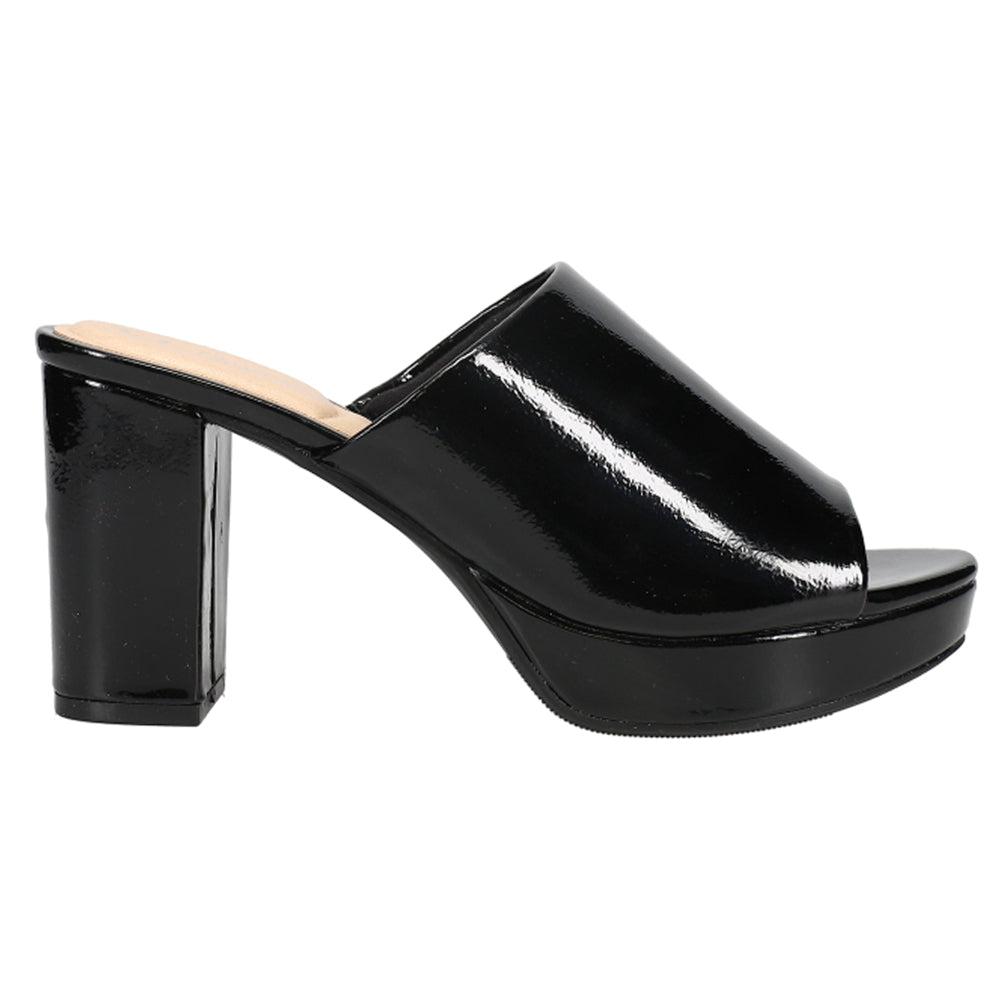 CL By Laundry Get On Platform Block Heel Sandals