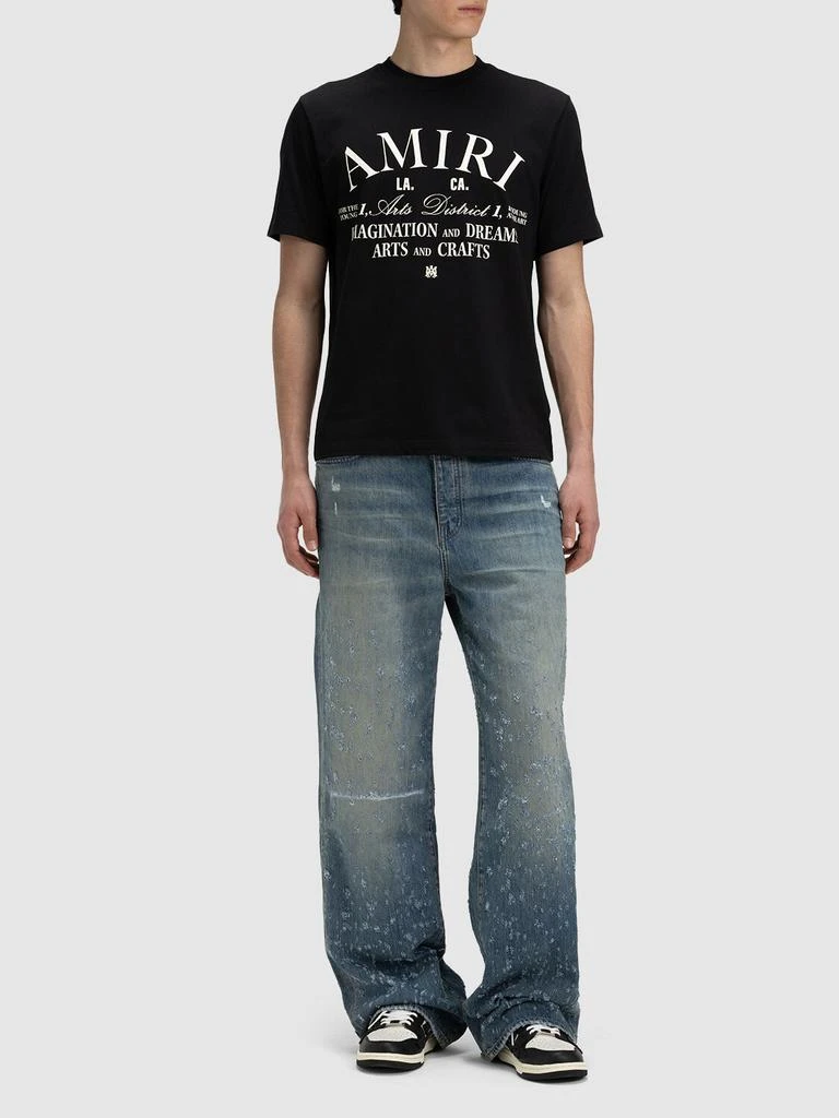 AMIRI Baggy Cotton Denim Jeans 1