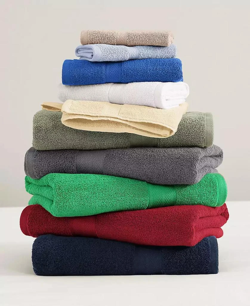 Tommy Hilfiger Modern American Solid Cotton Bath Towel, 30" x 54" 7