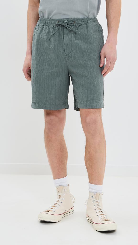 Barbour Callercove Seersucker Shorts 8"