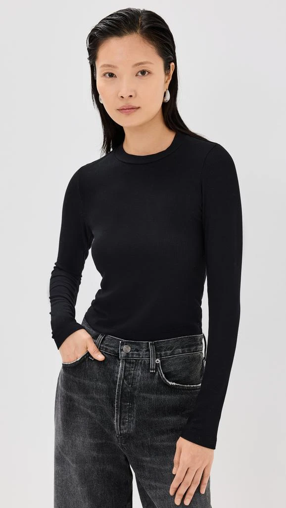Stateside Fine Rib Cropped Top 6