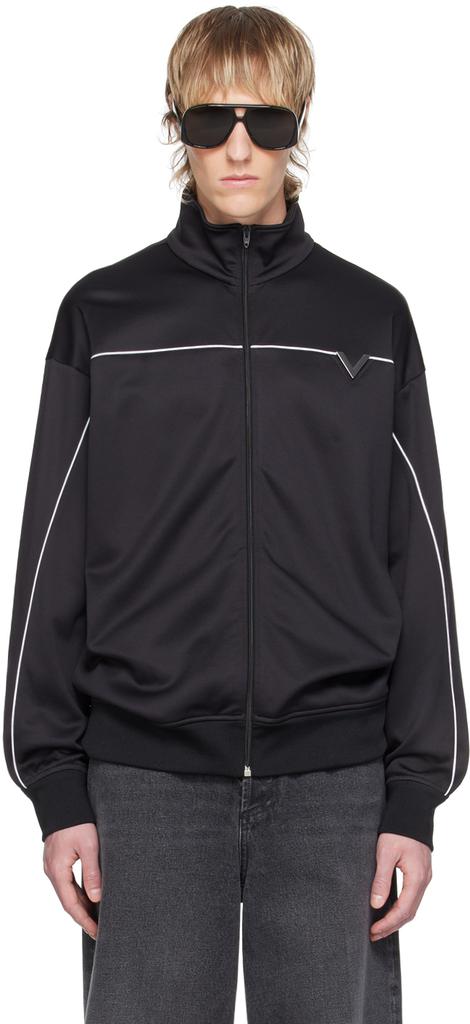 ★codegraphy★ track nylon jacket black Nylon Track Jacket in Jackets & Outerwear | Vince
