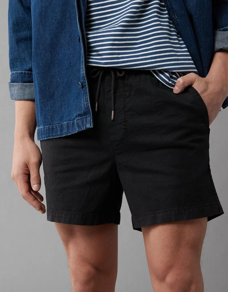 AE AE 5" Flex Linen-Blend Trekker Short 1