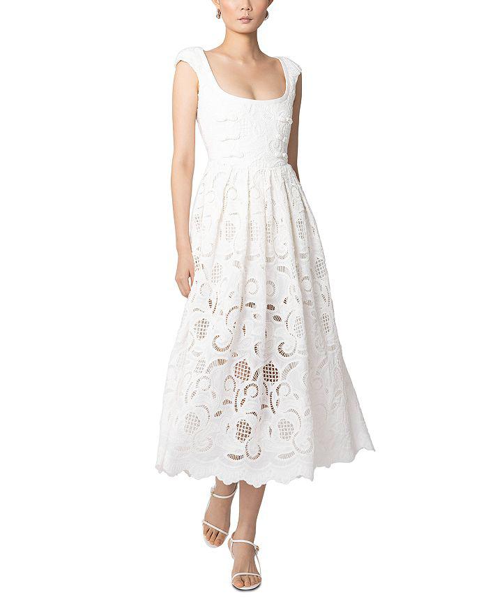 SAU LEE Holland Midi Dress