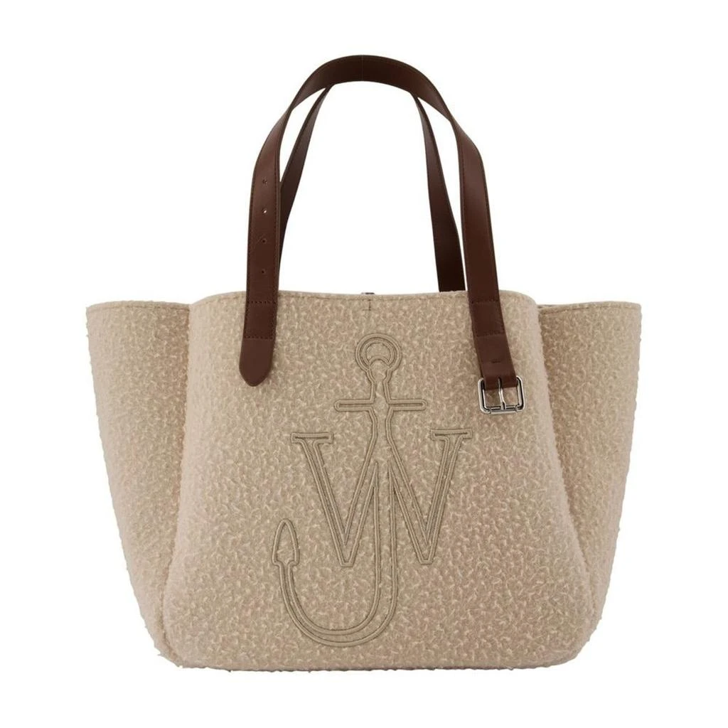 J. W. Anderson Belt Shopper Bag - Wool - Beige