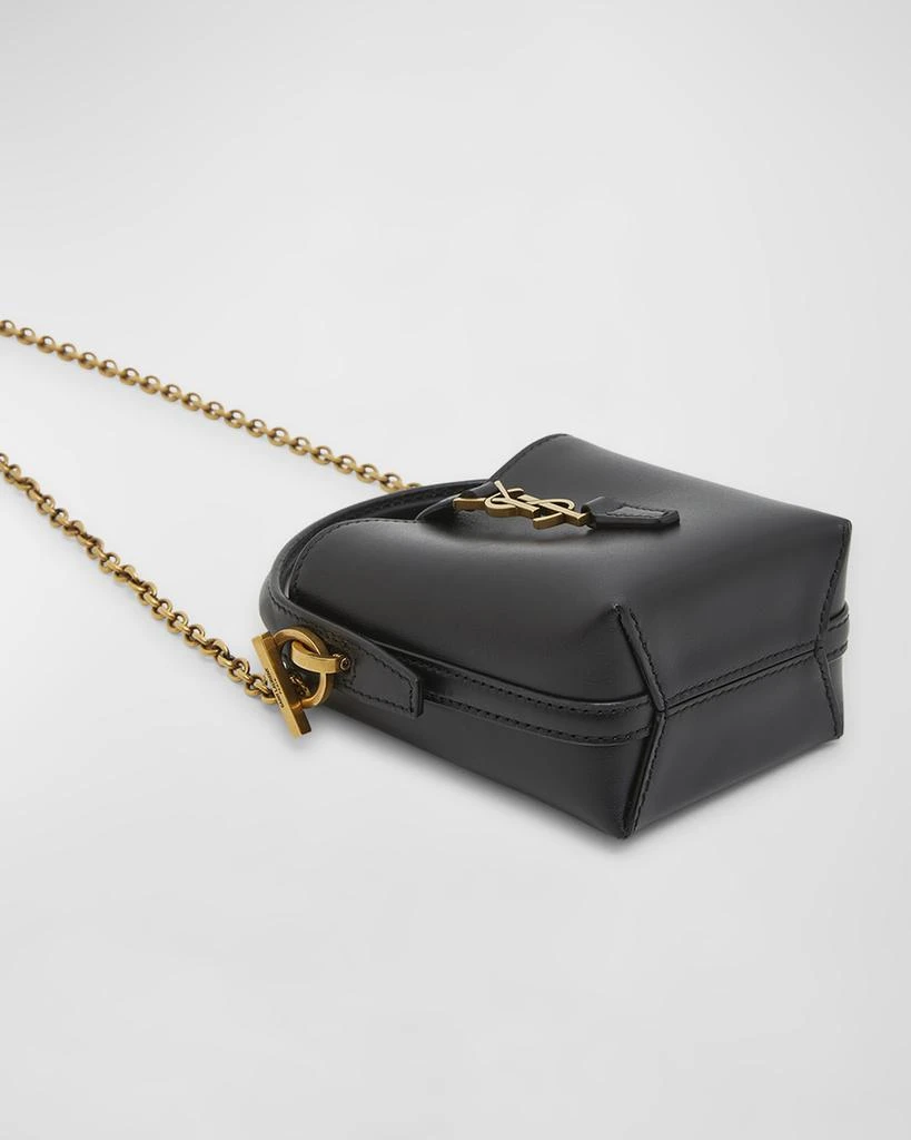 Yves Saint Laurent Le 37 Micro YSL Leather Bucket Bag 2
