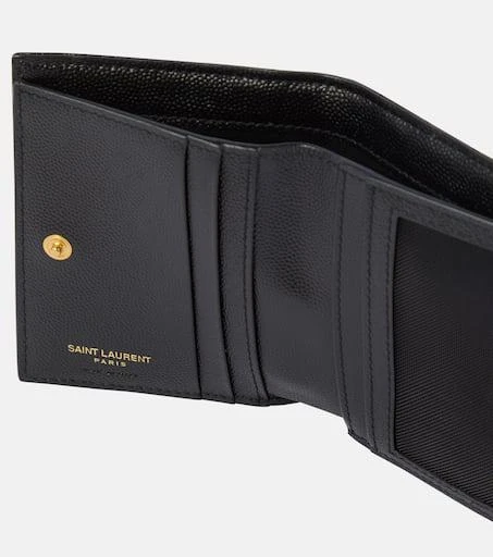 Yves Saint Laurent Monogram zipped leather wallet 2