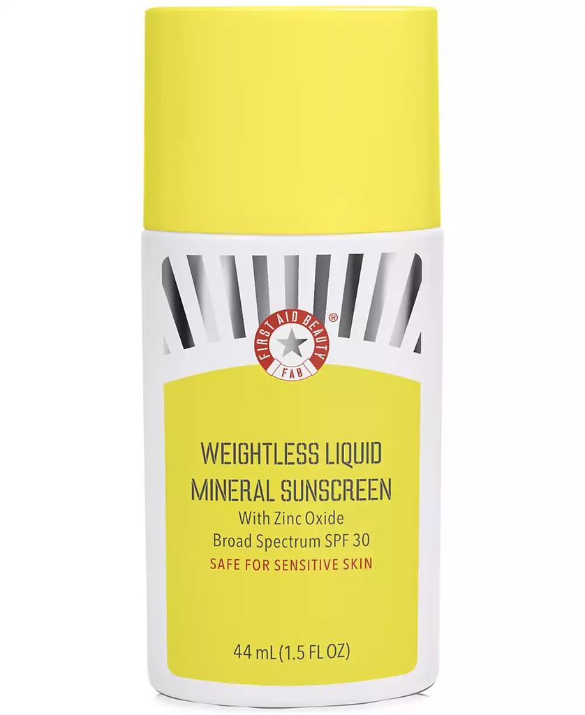 First Aid Beauty Weightless Liquid Mineral Sunscreen SPF 30, 1.5 oz.