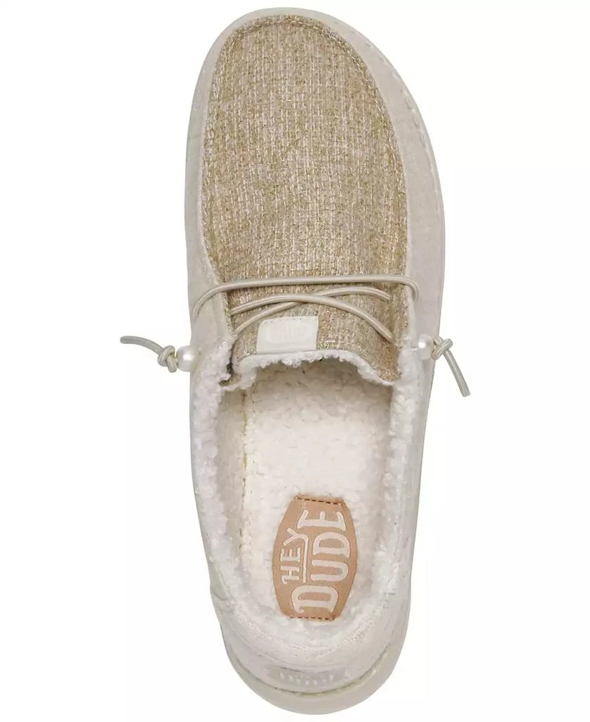Hey Dude Women's Wendy Brushed Cozy Casual Sneakers 6