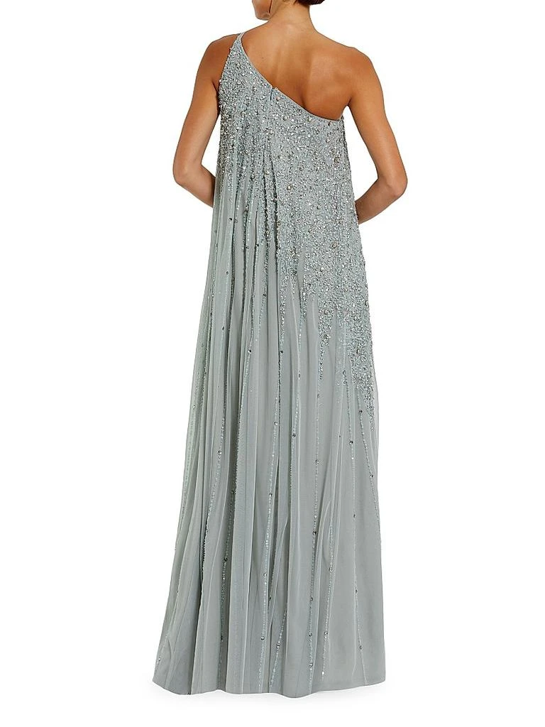 green emerald velvet dress Embroidered Mesh Strapless A Line Midi Dress main image 0