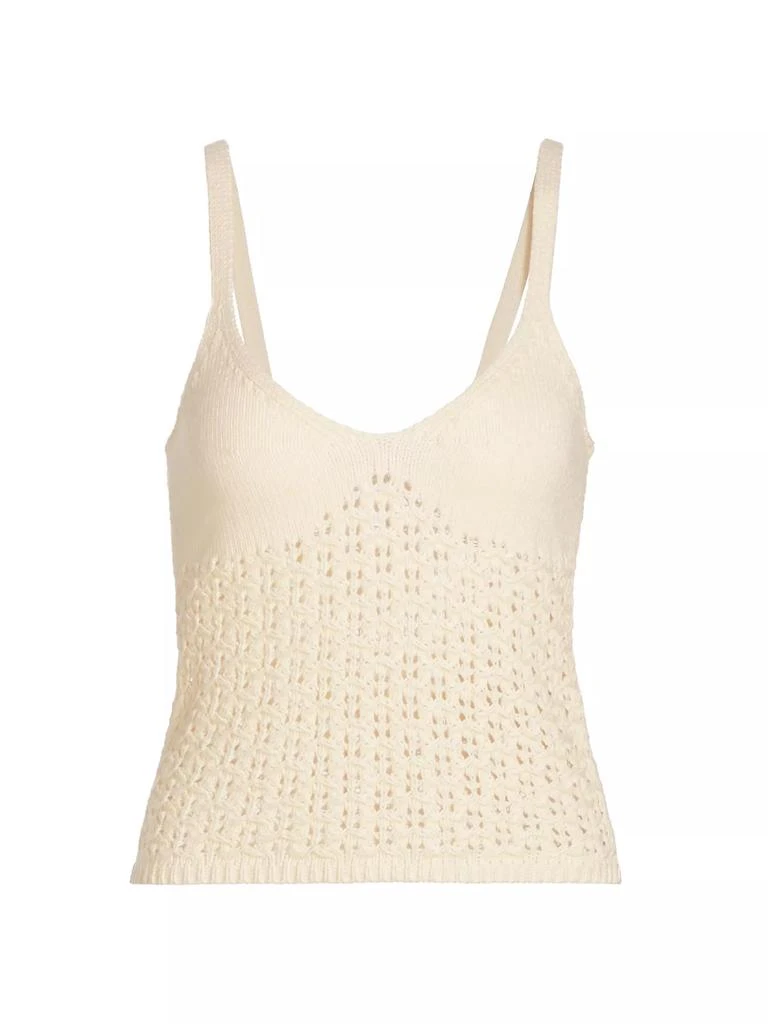 Naadam Cotton Lace Knit Camisole 1