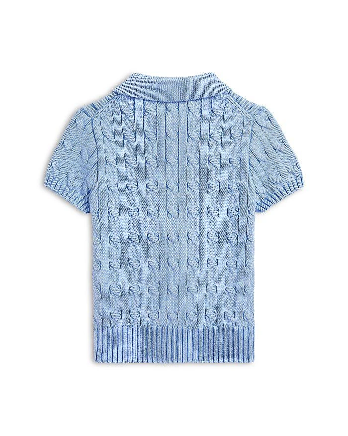 Ralph Lauren Boys
 Cable Knit Cotton Polo Sweater - Little Kid 2