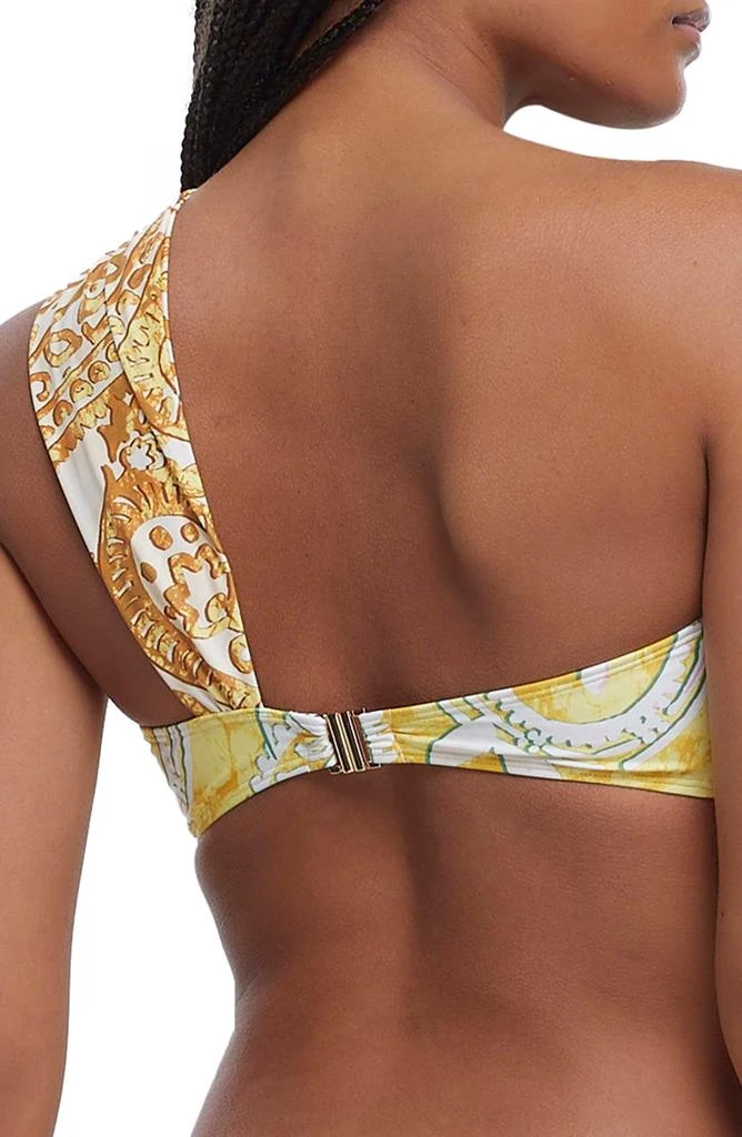 River Island O-Ring One-Shoulder Bandeau Bikini Top 2