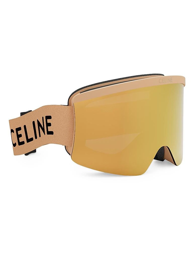Celine Ski Mask Oversized Logo Goggles 8