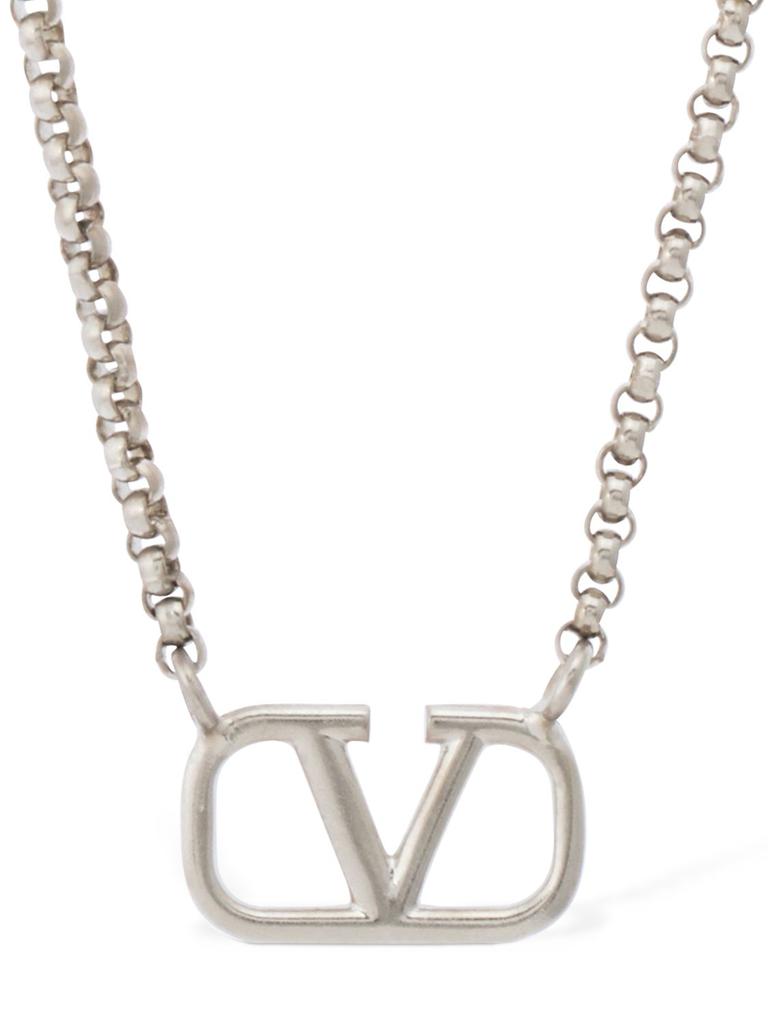 【関税・送料込み】Valentino Garavani Ovalette Necklace Valentino Garavani Ovalette Metal Necklace for Man in Gold