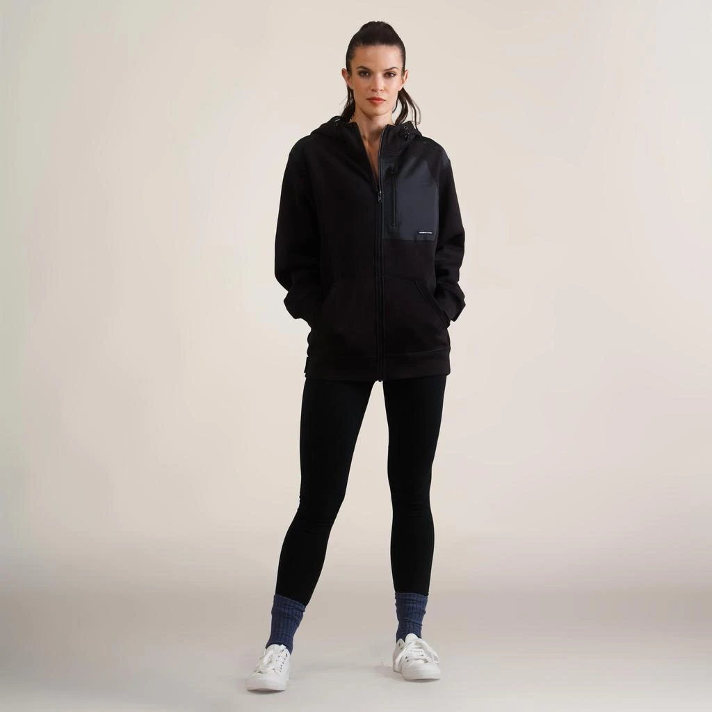 Members Only Women's Austin Zip-Up Oversized Hoodie 3