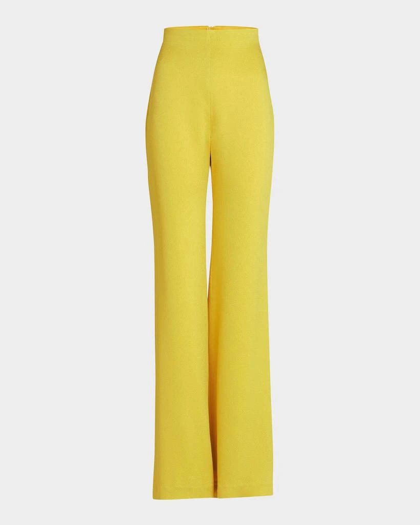Silvia Tcherassi Palermo High-Rise Straight-Leg Pants 1