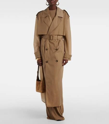 Yves Saint Laurent Sheer trench coat 6