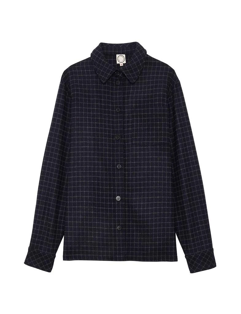 INES DE LA FRESSANGE PARIS Cassia blue overshirt 1