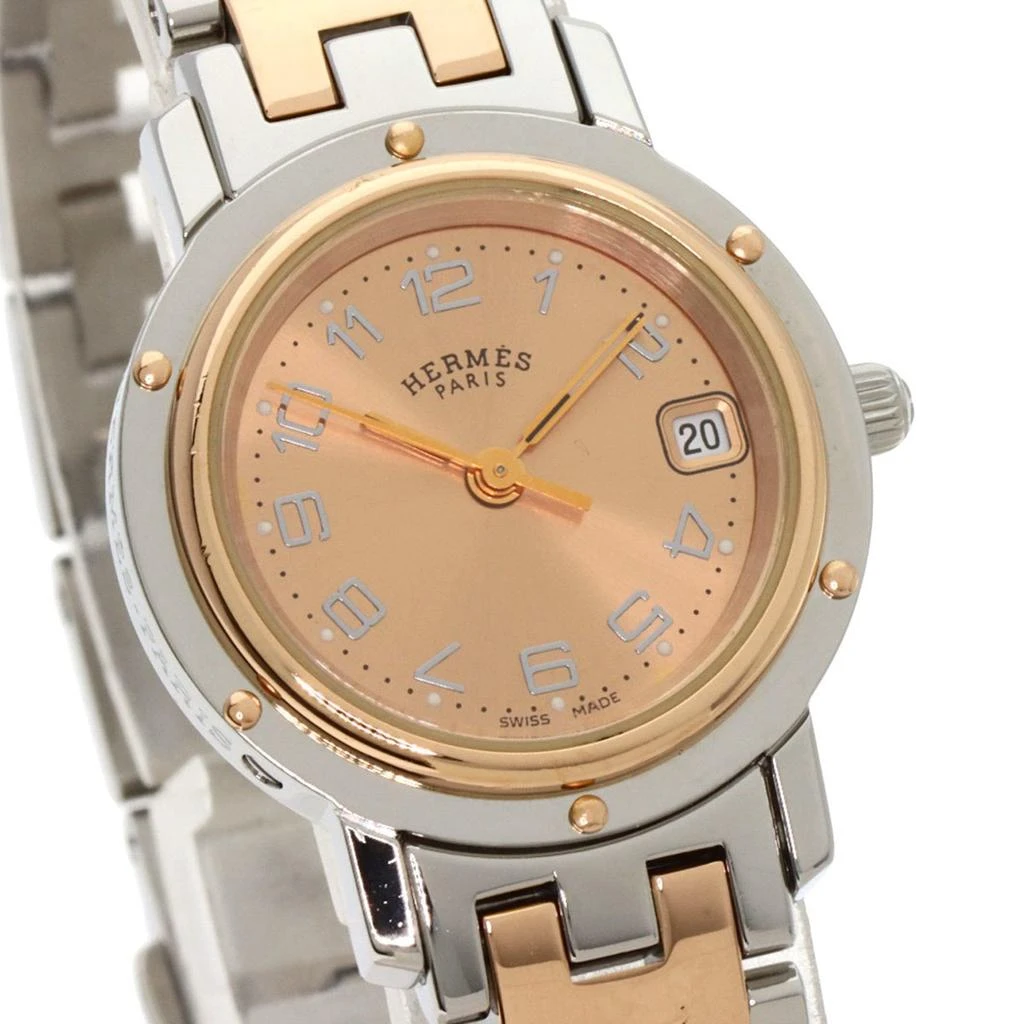 Hermes Stainless Steel Wristwatch (Pre-Owned) 1