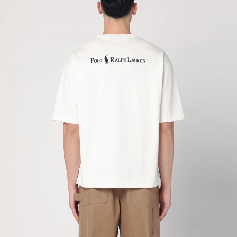 Ralph Lauren White Relaxed-Fit T-shirt with logo 3