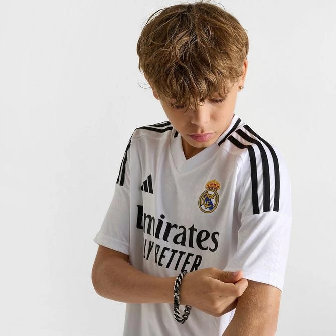 Adidas Kids' adidas Real Madrid 24/25 Home Soccer Jersey 6