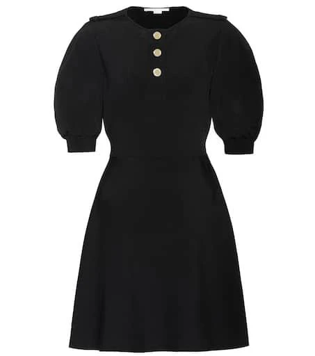 Stella McCartney Ribbed-knit minidress 1