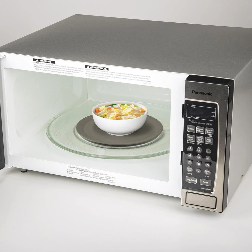 Progressive International Progressive Prep Solutions Microwave Multi-Mat – 9.5-Inch Silicone Microwave Cover 
Trivet 2