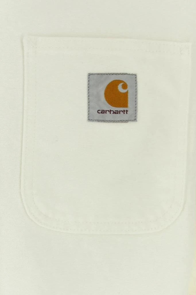 Carhartt White Cotton Detroit Jacket 3