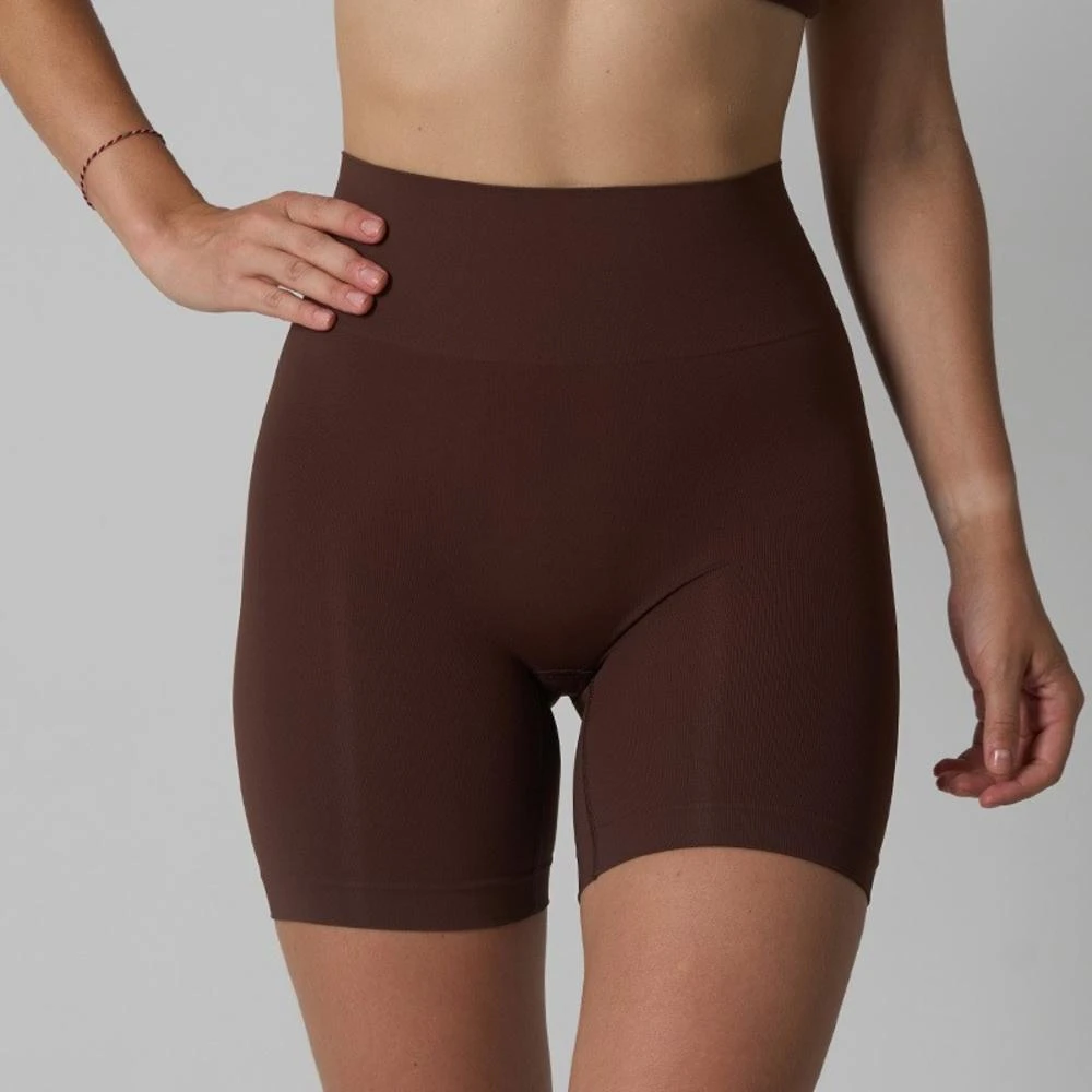 Agon Agon High waist legging short in coffee