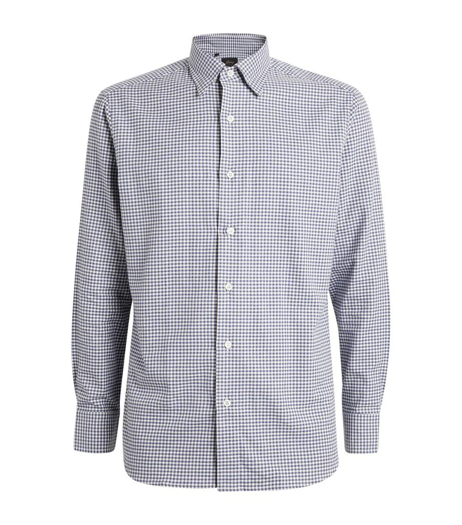 Brioni Cotton Check Shirt 1
