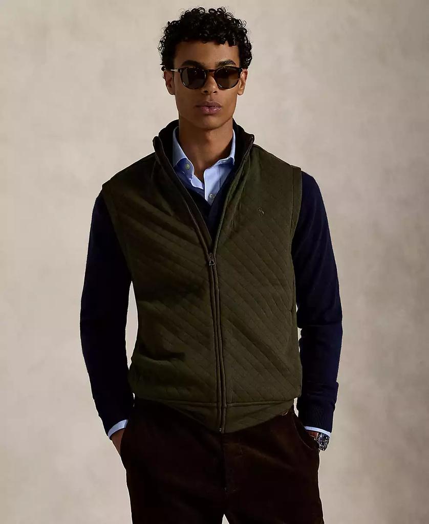 Ralph Lauren Men's Quilted Double-Knit Jersey Vest