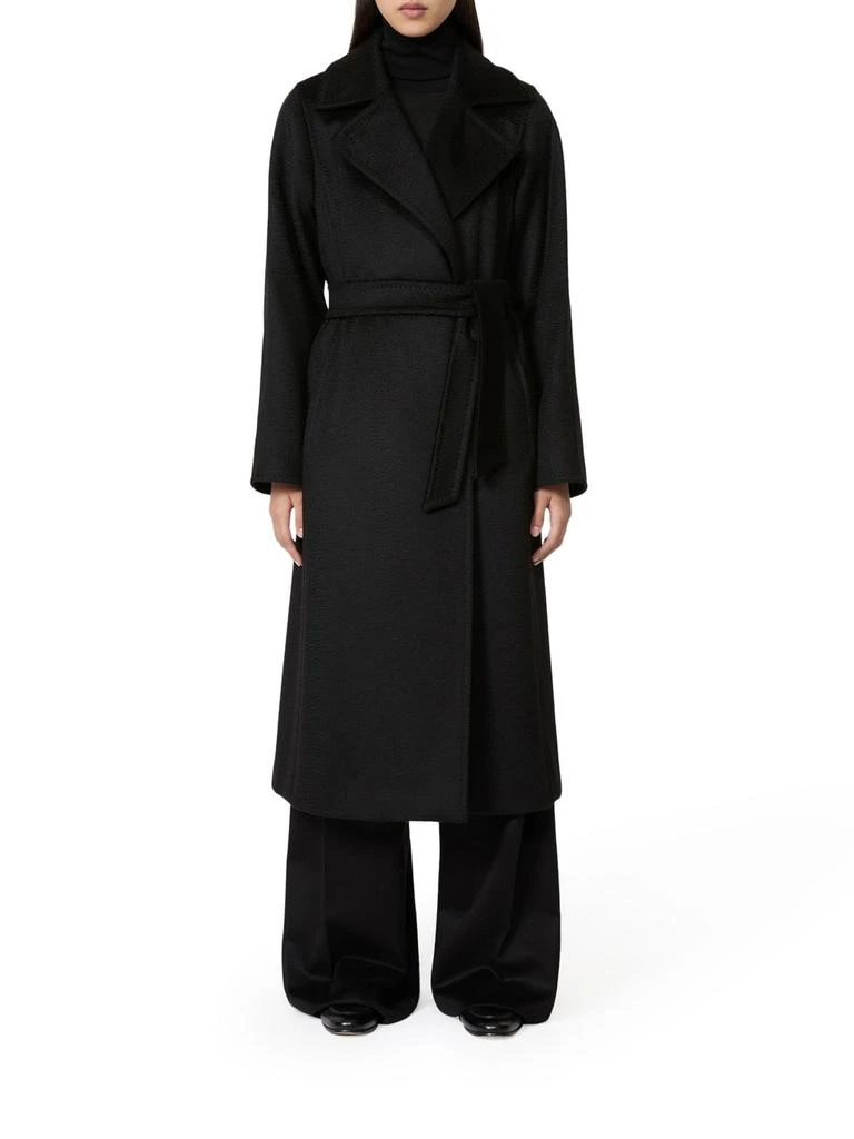 Max Mara Max Mara Manuela Tied-Waist Coat 2