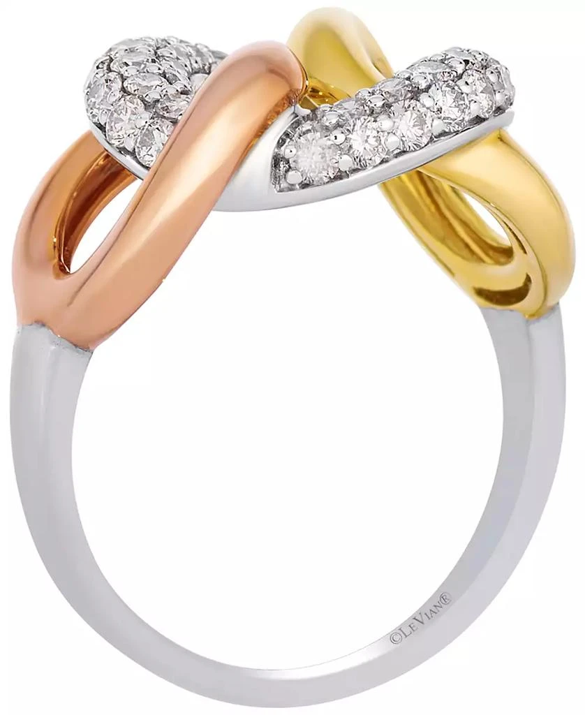 Le Vian featuring Nude Diamond (0.88 ct. t.w.) Ring in 14k Tri Color Gold 2