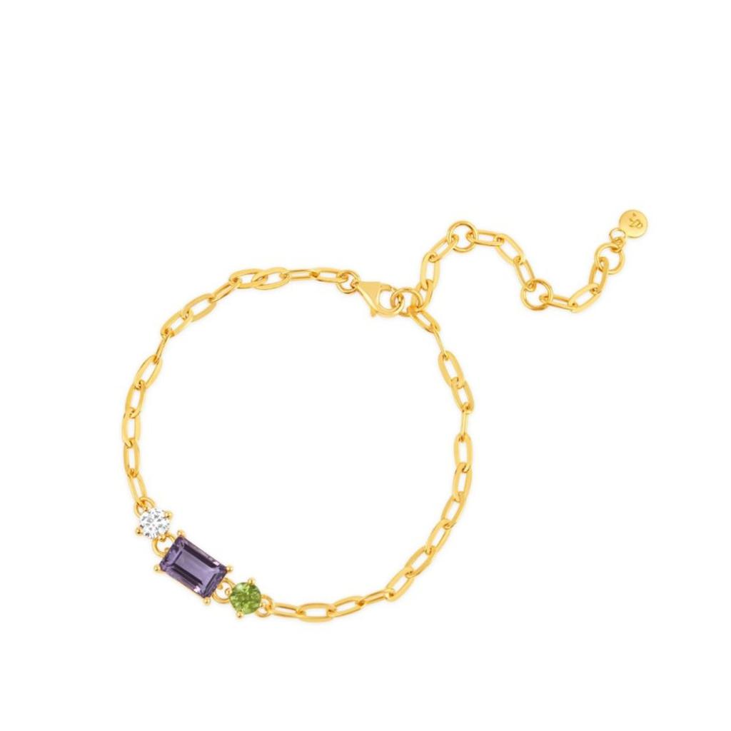 Dinny Hall Suffragette trilogy necklace