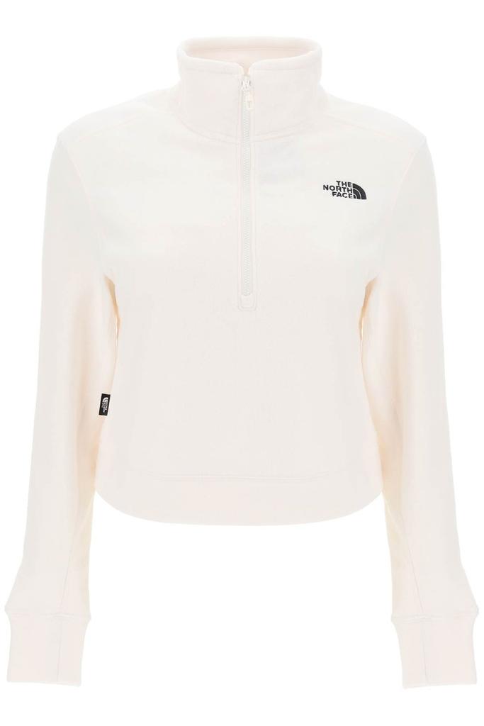 The North Face The North Face Glacer Cropped Half-Zip Fleece Sweatshirt